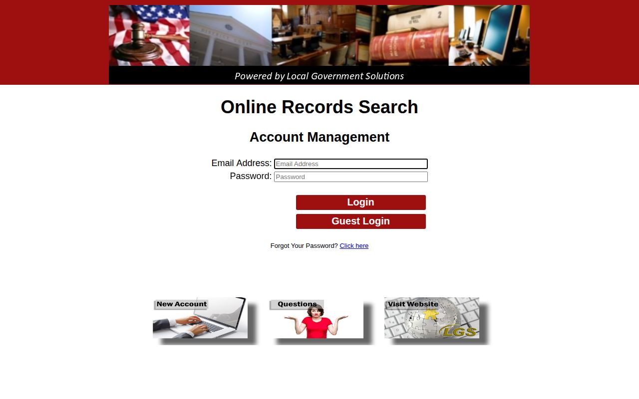 Stonewall County released inmate court records portal